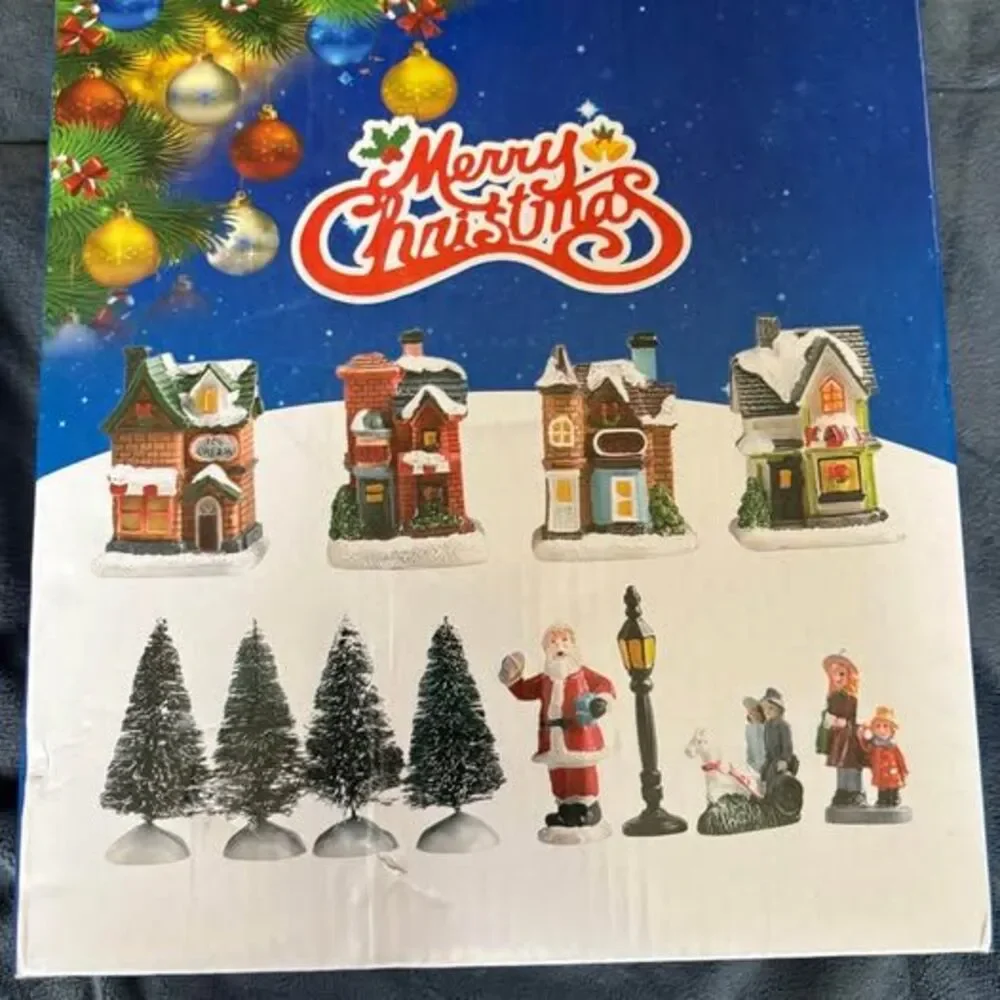 Christmas Decorations Resin Decorations Micro Landscape